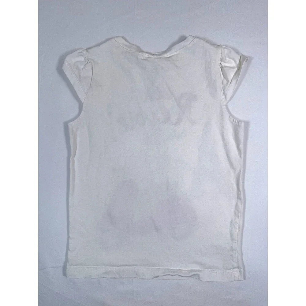GYMBOREE Girls Graphic‎ Tee Paris Scooter Illustration Size 8